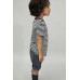 Gray Label detské tričko- Nearly Black/Off White